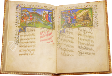 Paris Alexander Romance – Quaternio Verlag Luzern – MS Royal 20 B XX – British Library (London, United Kingdom)