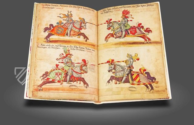 Tournament Book of the Kraichgau Knight Community – Belser Verlag – Cod. Vat. Rossi. 711 – Biblioteca Apostolica Vaticana (Vatican City, State of the Vatican City)