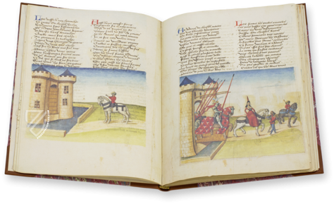 Tournament Book of René d´Anjou – Akademische Druck- u. Verlagsanstalt (ADEVA) – Cod. Fr. F. XIV. Nr. 4 – National Library of Russia (St. Petersburg, Russia)