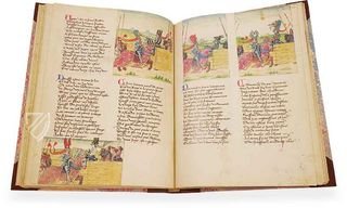 Tournament Book of René d´Anjou – Akademische Druck- u. Verlagsanstalt (ADEVA) – Cod. Fr. F. XIV. Nr. 4 – National Library of Russia (St. Petersburg, Russia)