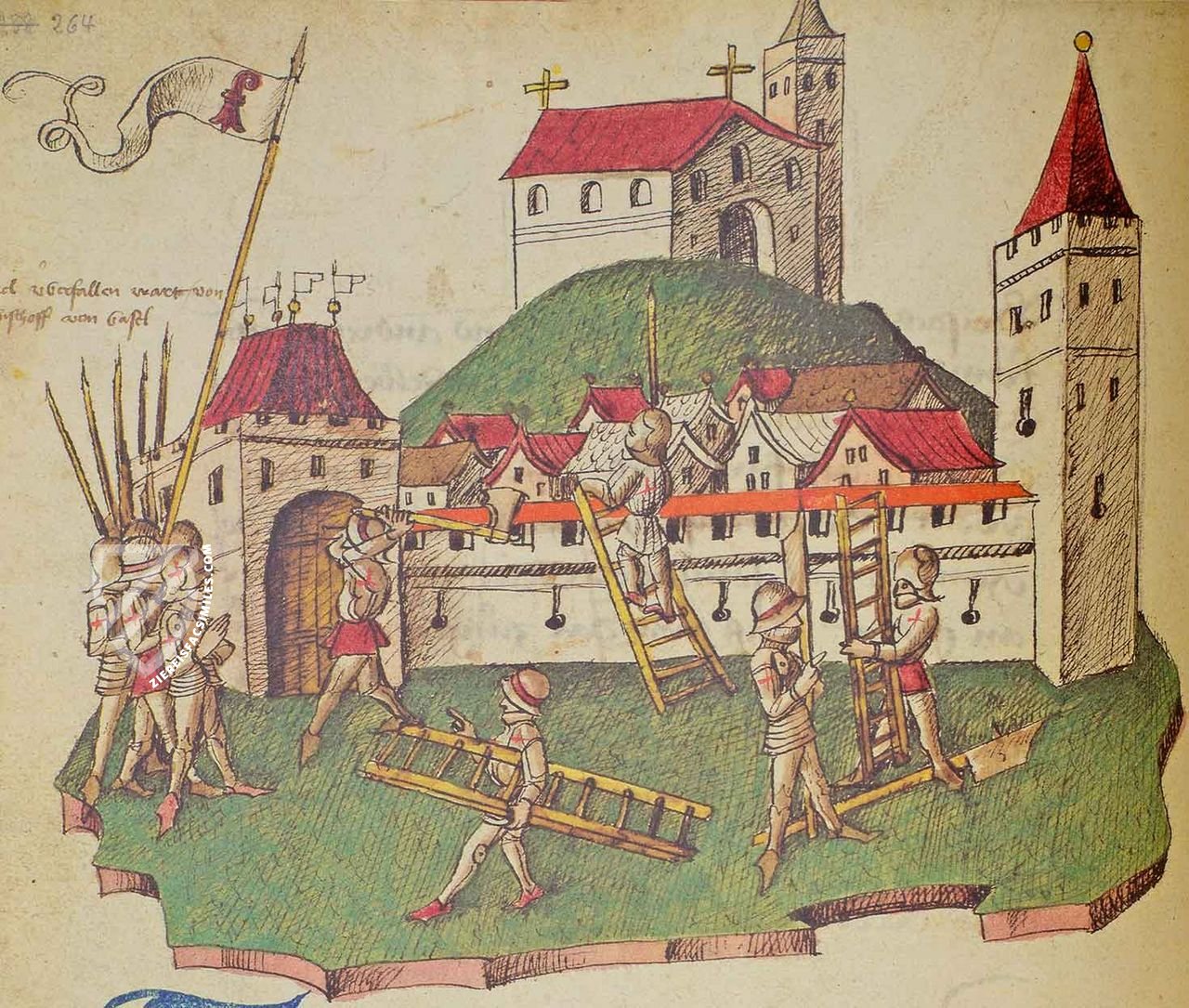 Tschachtlan's Illustrated Chronicle – Faksimile Verlag – Ms. A 120 – Zentralbibliothek (Zürich, Switzerland)