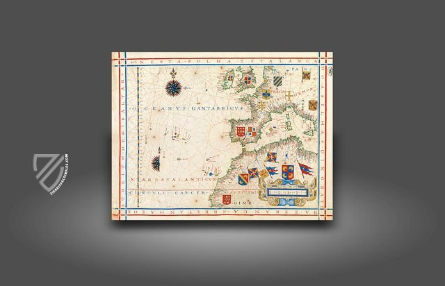 Universal Atlas of Fernão Vaz Dourado – M. Moleiro Editor – Colecção Cartográfica, n.º 165 – Arquivo Nacional da Torre do Tombo (Lisbon, Portugal)