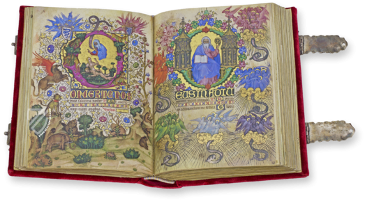 Visconti Book of Hours – Franco Cosimo Panini Editore – Mss. BR 397 e LF 22 – Biblioteca Nazionale Centrale di Firenze (Florence, Italy)