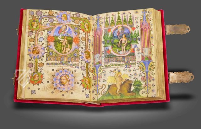 Visconti Book of Hours – Franco Cosimo Panini Editore – Mss. BR 397 e LF 22 – Biblioteca Nazionale Centrale di Firenze (Florence, Italy)