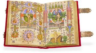 Visconti Book of Hours – Franco Cosimo Panini Editore – Mss. BR 397 e LF 22 – Biblioteca Nazionale Centrale di Firenze (Florence, Italy)