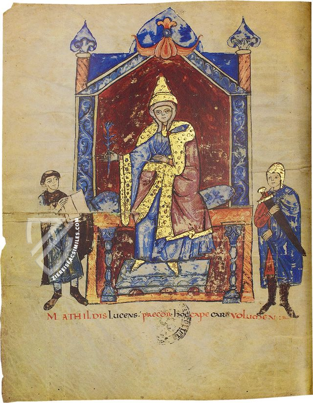 Vita Mathildis – Belser Verlag – Vat. lat. 4922 – Biblioteca Apostolica Vaticana (Vatican City, State of the Vatican City) Vita Mathildis – Belser Verlag – Vat. lat. 4922 – Biblioteca Apostolica Vaticana (Vatican City, State of the Vatican City)