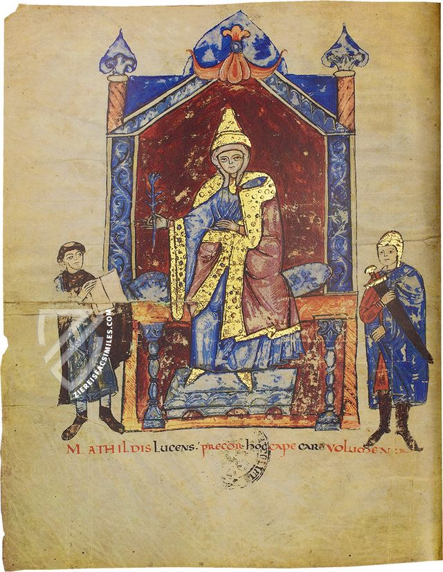 Vita Mathildis – Belser Verlag – Vat. lat. 4922 – Biblioteca Apostolica Vaticana (Vatican City, State of the Vatican City)