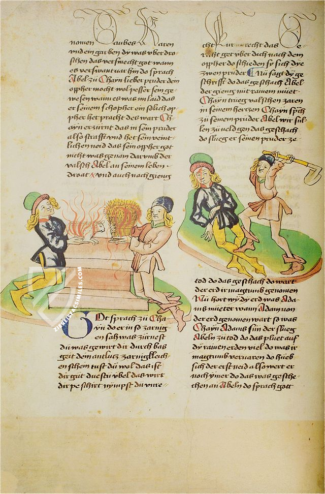 Vorau Picture Bible – Akademische Druck- u. Verlagsanstalt (ADEVA) – Codex 273 – Monastery Library Vorau (Vorau, Austria) Vorau Picture Bible – Akademische Druck- u. Verlagsanstalt (ADEVA) – Codex 273 – Monastery Library Vorau (Vorau, Austria)