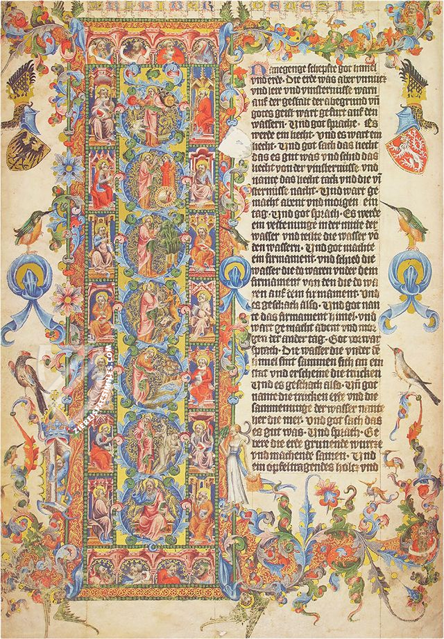 Wenceslas Bible – Akademische Druck- u. Verlagsanstalt (ADEVA) – Codices Vindobonenses 2759-2764 – Österreichische Nationalbibliothek (Vienna, Austria)