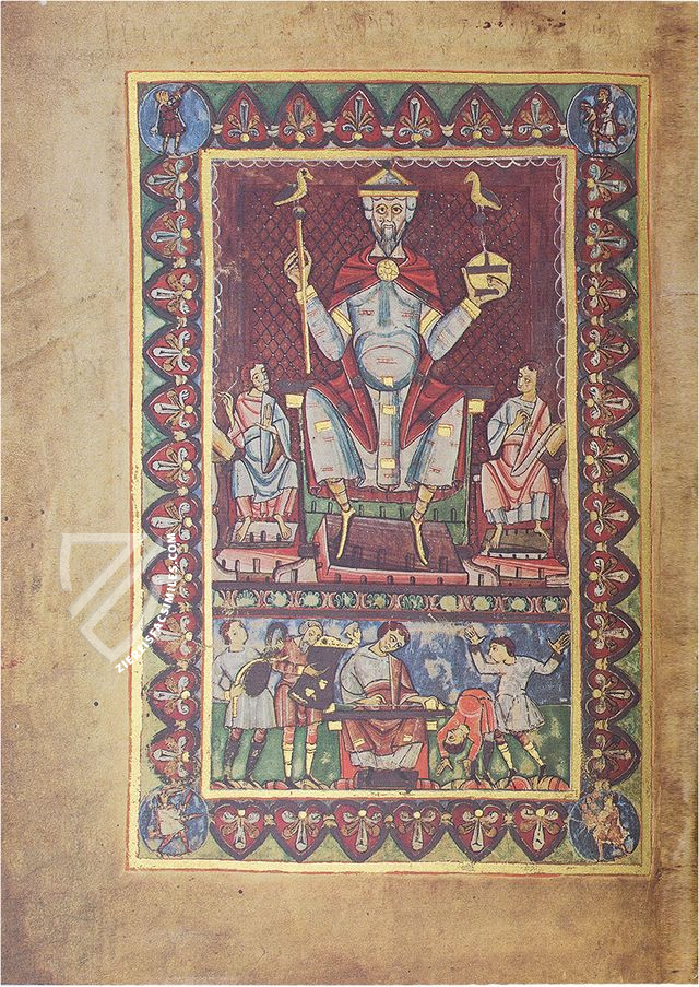 Werden Psalter – Akademische Druck- u. Verlagsanstalt (ADEVA) – Ms. theol. lat. fol. 358 – Staatsbibliothek Preussischer Kulturbesitz (Berlin, Germany)