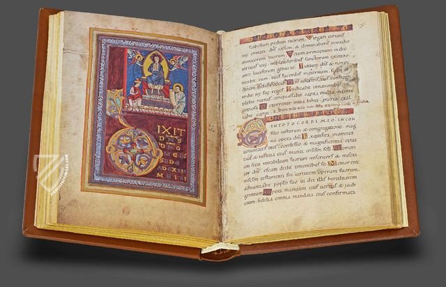 Werden Psalter – Akademische Druck- u. Verlagsanstalt (ADEVA) – Ms. theol. lat. fol. 358 – Staatsbibliothek Preussischer Kulturbesitz (Berlin, Germany)