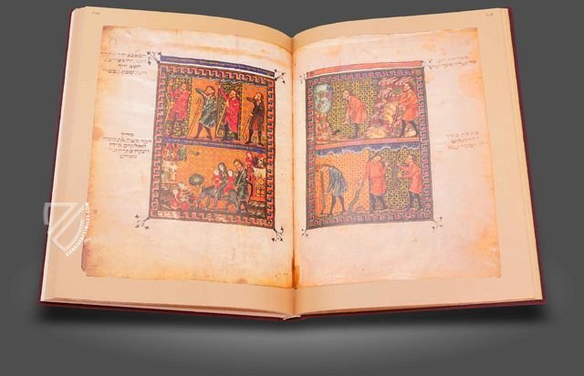 Rylands Haggadah – H. N. Abrams – Hebrew MS 6 – John Rylands Library (Manchester, United Kingdom)