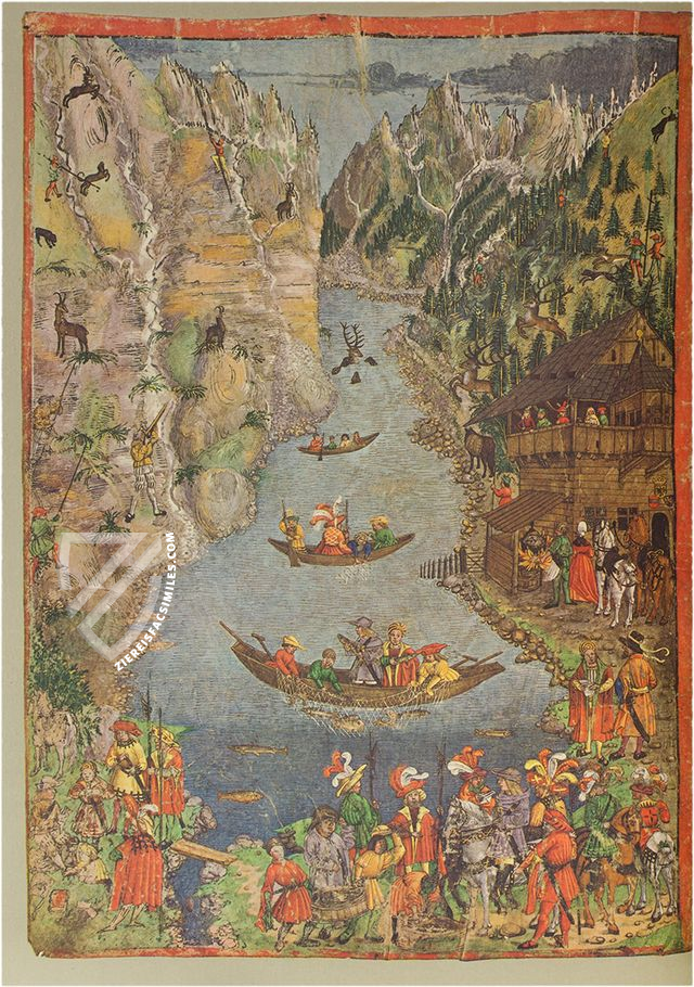 Tyrolean Fishing Book of Emperor Maximilian – Styria Verlag – Codex Vindobonensis 7962 – Österreichische Nationalbibliothek (Vienna, Austria) Tyrolean Fishing Book of Emperor Maximilian – Styria Verlag – Codex Vindobonensis 7962 – Österreichische Nationalbibliothek (Vienna, Austria)