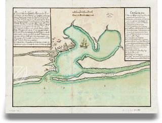 Map of Pensacola – Testimonio Compañía Editorial – AGS, MPD, 12-90 – Archivo General (Simancas, Spain)