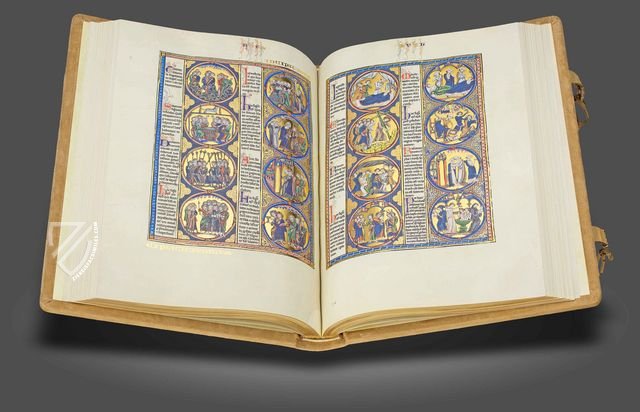 Picture Bible of Saint Louis – M. Moleiro Editor – MS M.240 – Morgan Library & Museum (New York, USA) / Santa Iglesia Catedral Primada (Toledo, Spain)