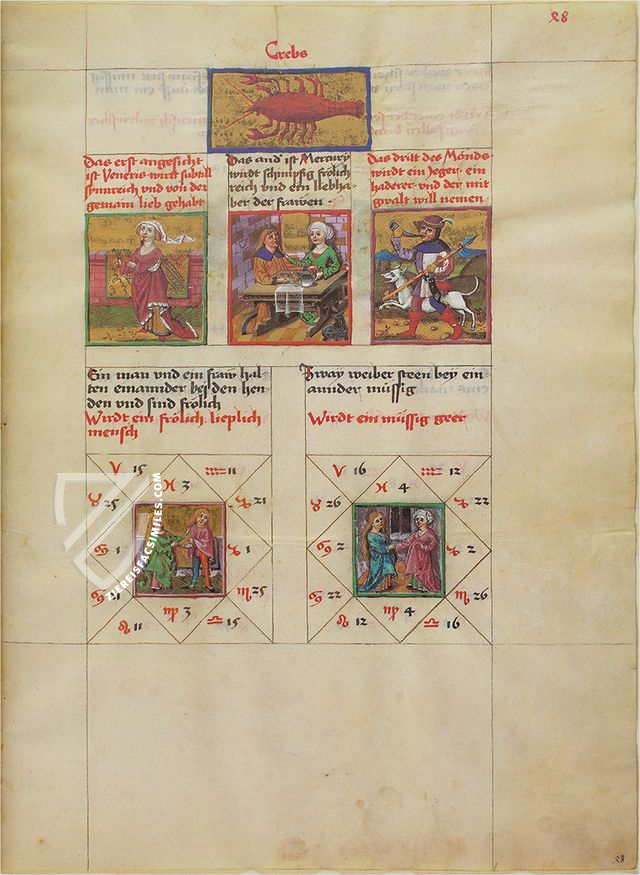 Astrolabium Planum of Heidelberg – Insel Verlag – Cod. Pal. germ. 832 – Universitätsbibliothek (Heidelberg, Germany)