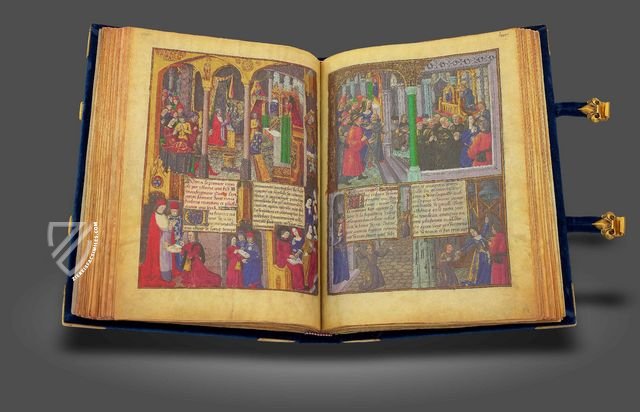 Life and Miracles of St. Louis – Siloé, arte y bibliofilia – Français 2829 – Bibliothèque nationale de France (Paris, France)