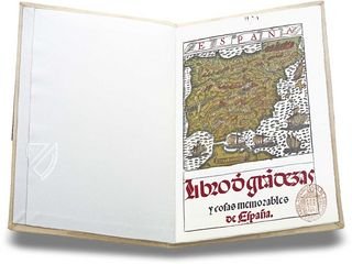 Libro de las grandezas y cosas memorables de España Facsimile Edition