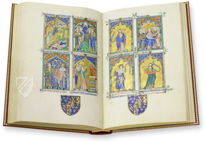 Peterborough Psalter in Brussels – Quaternio Verlag Luzern – Ms. 9961-62 – Bibliothèque Royale de Belgique (Brussels, Belgium)