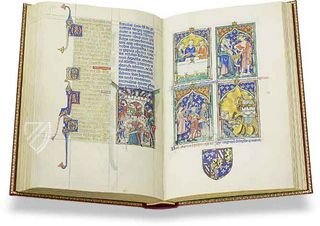 Peterborough Psalter in Brussels – Quaternio Verlag Luzern – Ms. 9961-62 – Bibliothèque Royale de Belgique (Brussels, Belgium)