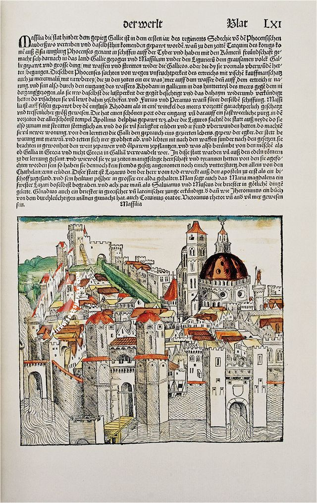 Schedel's World Chronicle – Pytheas Books – Herzogin Anna Amalia Bibliothek (Weimar, Germany) Schedel's World Chronicle – Pytheas Books – Herzogin Anna Amalia Bibliothek (Weimar, Germany)