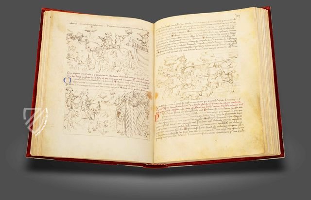 Round Table – Istituto dell'Enciclopedia Italiana - Treccani – ms. Palatino 556 – Biblioteca Nazionale Centrale di Firenze (Florence, Italy)