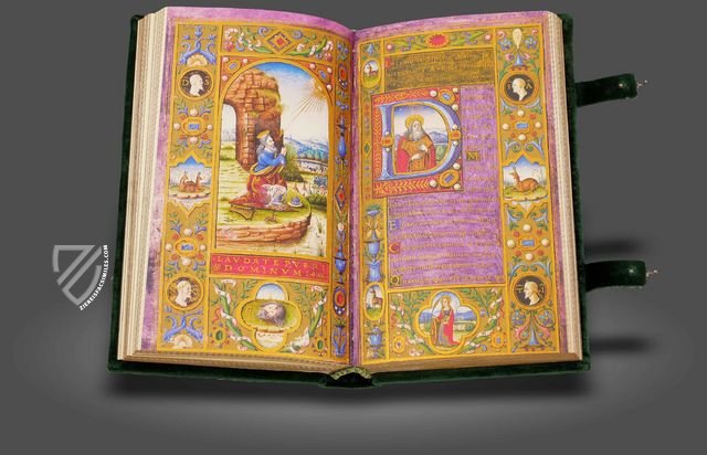 Book of Hours of Margaret of Austria and Alessandro de' Medici – Istituto dell'Enciclopedia Italiana - Treccani – ms. 55.K.16 (Cors. 1232) – Biblioteca dell'Accademia Nazionale dei Lincei e Corsiniana (Rome, Italy)