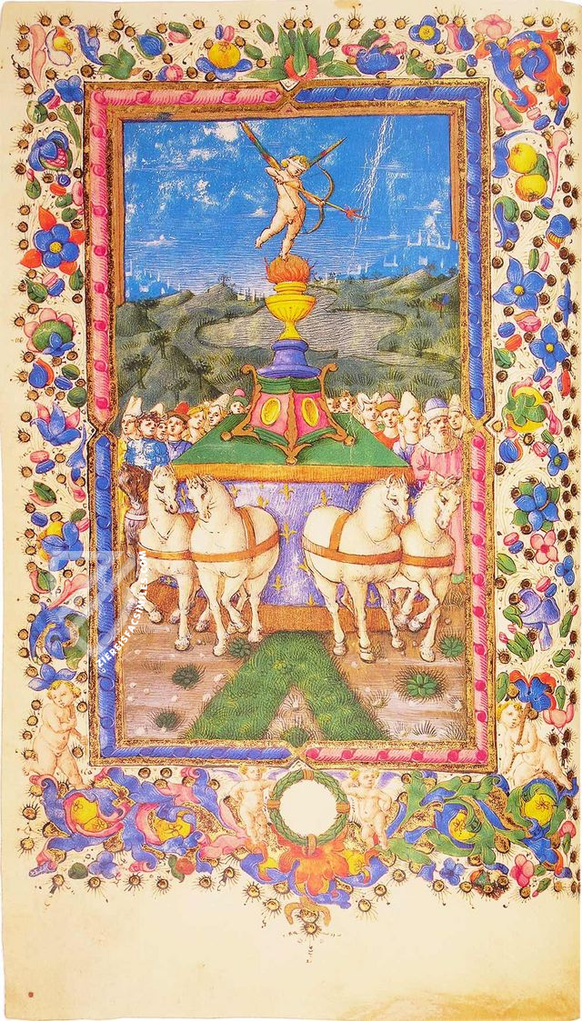 Petrarca: Trionfi - Rome Codex β Istituto dell'Enciclopedia Italiana - Treccani β 55.K.10 β Biblioteca dell'Accademia Nazionale dei Lincei e Corsiniana (Rome, Italy) Petrarca: Trionfi - Rome Codex β Istituto dell'Enciclopedia Italiana - Treccani β 55.K.10 β Biblioteca dell'Accademia Nazionale dei Lincei e Corsiniana (Rome, Italy)