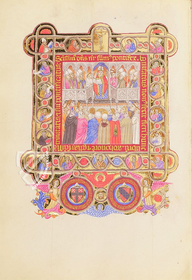 Pontifical of Boniface IX – ArtCodex – ms. vat. lat. 3747 – Biblioteca Apostolica Vaticana (Vatican City, State of the Vatican City)