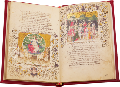 Petrarca: Trionfi - Florence Codex – ArtCodex – ms. Strozzi 174 – Biblioteca Medicea Laurenziana (Florence, Italy)