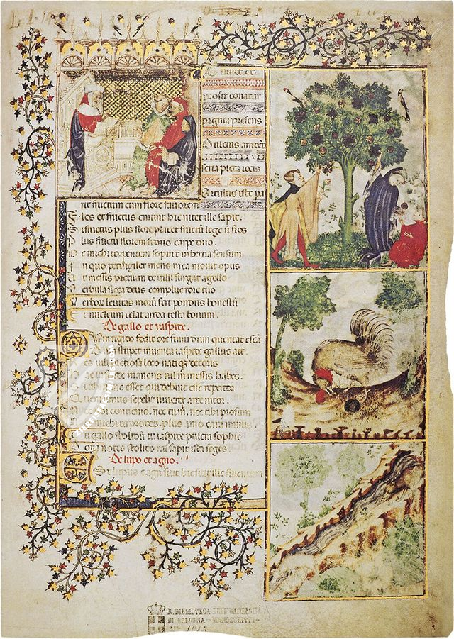 Aesop's Fables – AyN Ediciones – Ms. 1213 – Biblioteca Universitaria di Bologna (Bologna, Italy)