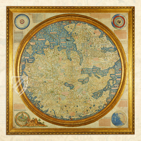 Mappa Mundi by Fra Mauro – Imago – Biblioteca Nazionale Marciana (Venice, Italy)