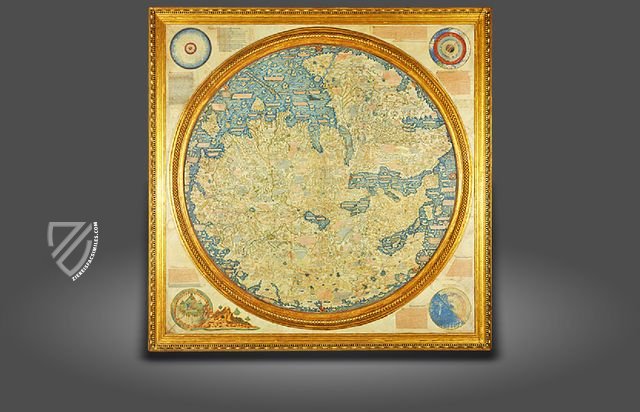 Mappa Mundi by Fra Mauro – Imago – Biblioteca Nazionale Marciana (Venice, Italy)