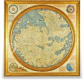 Mappa Mundi by Fra Mauro – Imago – Biblioteca Nazionale Marciana (Venice, Italy)