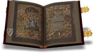 Black Prayer Book of Galeazzo Maria Sforza – Österreichische Staatsdruckerei – Codex Vindobonensis 1856 – Österreichische Nationalbibliothek (Vienna, Austria)