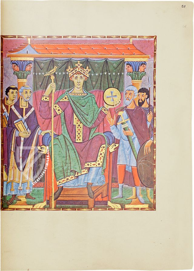 Gospels of Otto III – Müller & Schindler – Clm 4453 – Bayerische Staatsbibliothek (Munich, Germany) Gospels of Otto III – Müller & Schindler – Clm 4453 – Bayerische Staatsbibliothek (Munich, Germany)
