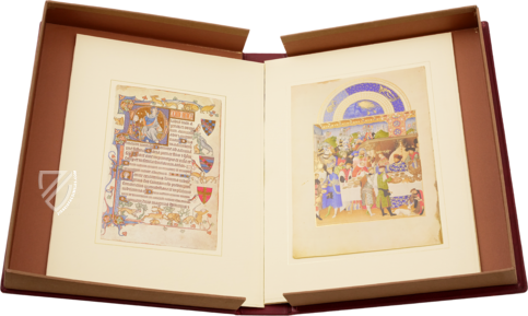 Leaves From Famous Books of Hours – Coron Verlag – Several Owners