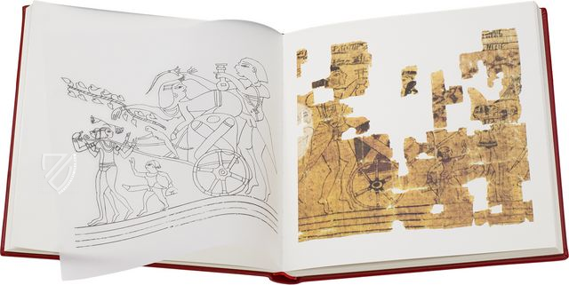 Erotic Papyrus – BiblioGemma – N. Inv. C. 2031 (CGT 55001) – Museo Egizio di Torino (Turin, Italy)