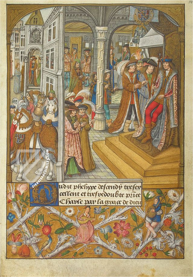 Flemish Chronicle of Philip the Fair – Quaternio Verlag Luzern – Yates Thompson MS 32 – British Library (London, United Kingdom)