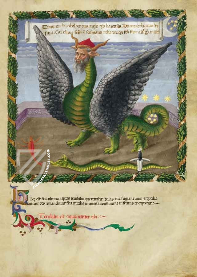 Harley Vaticinia de Pontificibus – Patrimonio Ediciones – Ms. Harley 1340 – British Library (London, United Kingdom)