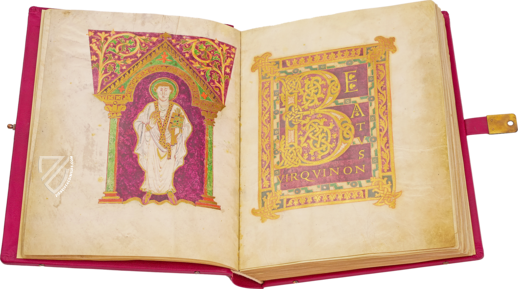 Golden Psalter of St. Gall – Quaternio Verlag Luzern – Cod. Sang. 22 – Abbey Library of St. Gall (St. Gall, Switzerland)