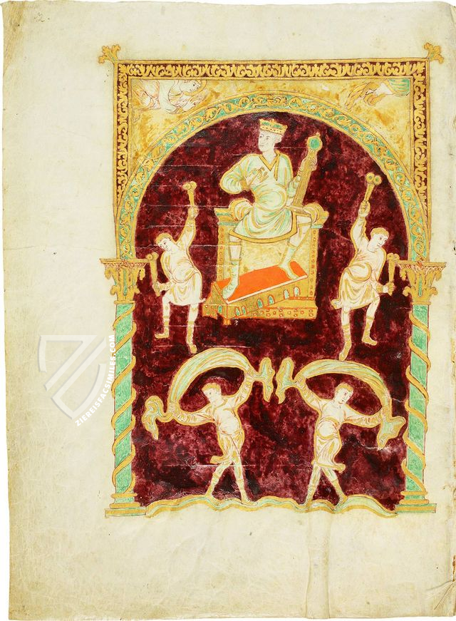 Golden Psalter of St. Gall – Quaternio Verlag Luzern – Cod. Sang. 22 – Abbey Library of St. Gall (St. Gall, Switzerland)