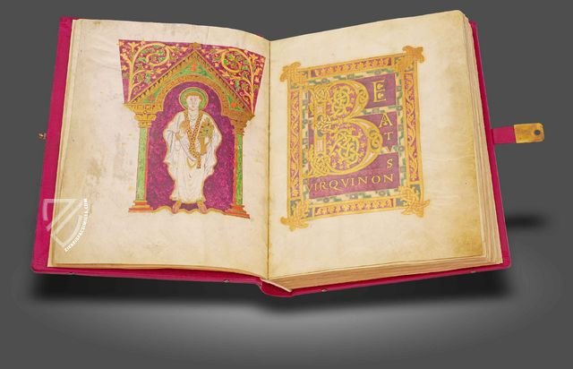 Golden Psalter of St. Gall – Quaternio Verlag Luzern – Cod. Sang. 22 – Abbey Library of St. Gall (St. Gall, Switzerland)