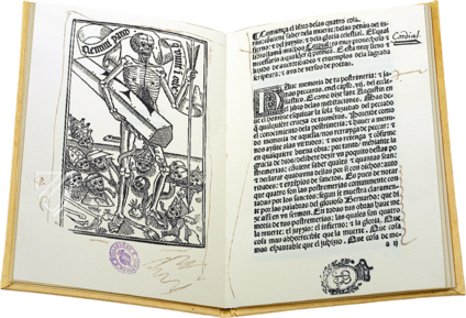Cordial de las Cuatro Cosas Postrimeras – Vicent Garcia Editores – I/522 – Biblioteca Nacional de España (Madrid, Spain)