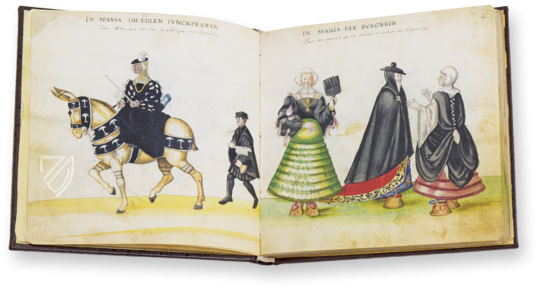 Codex of Costumes – PIAF – Res/285 – Biblioteca Nacional de España (Madrid, Spain)