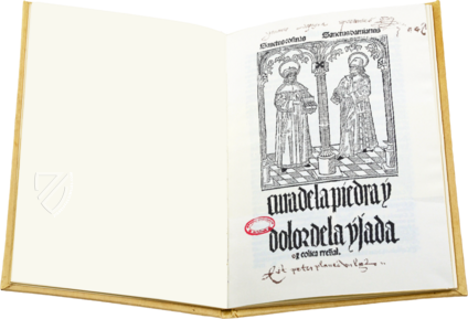 Cura de la Piedra y Dolor de la Ijada y Colica Rrenal – Vicent Garcia Editores – Inc. 205 – Biblioteca Histórico Médica de la Universidad de València (Valencia, Spain)