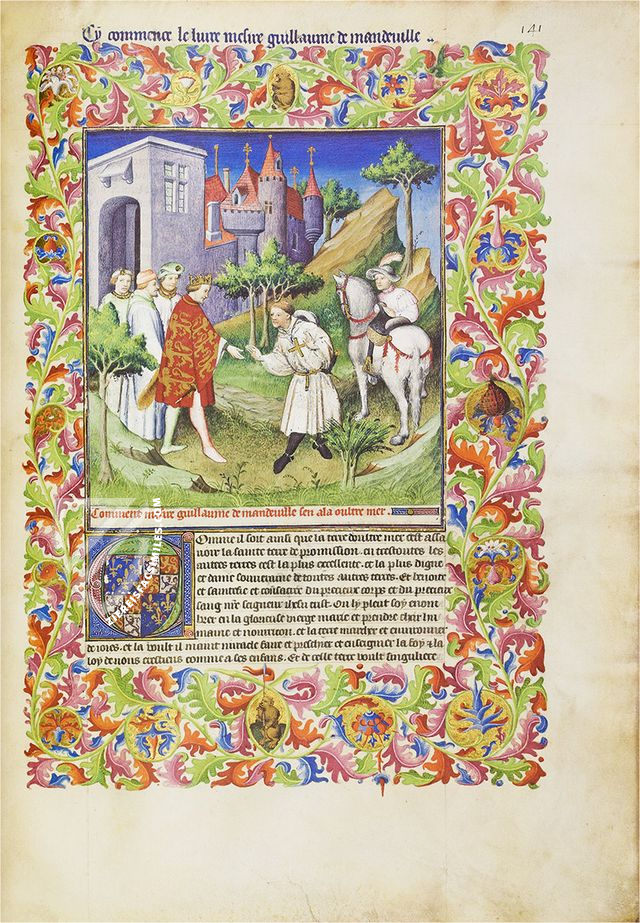 The Travels of Sir Jean de Mandeville – Müller & Schindler – Ms. Français 2810 (ff. 141r-225v) – Bibliothèque nationale de France (Paris, France)