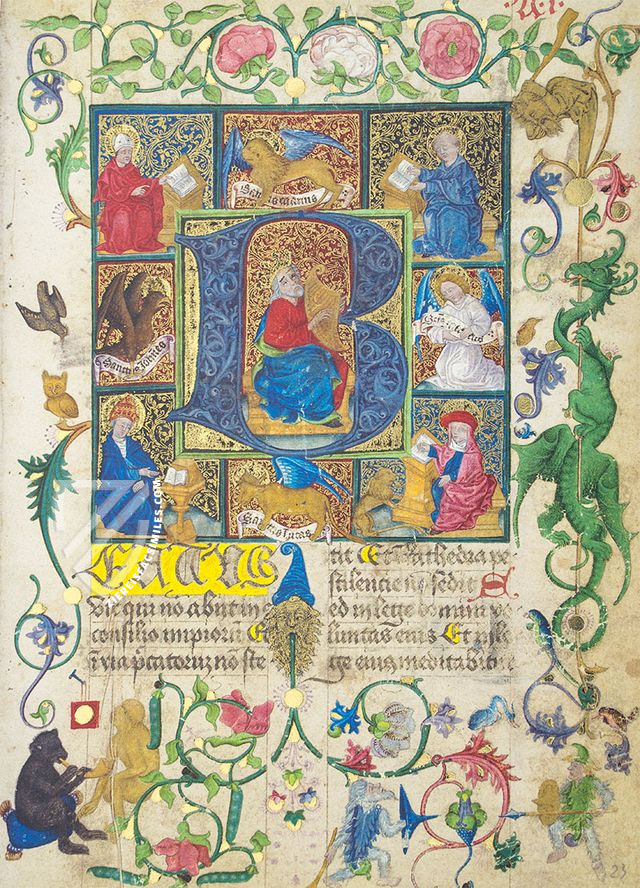 Oliveriana Psalter – Istituto Poligrafico e Zecca dello Stato – Ms. I – Biblioteca Oliveriana (Pesaro, Italy)