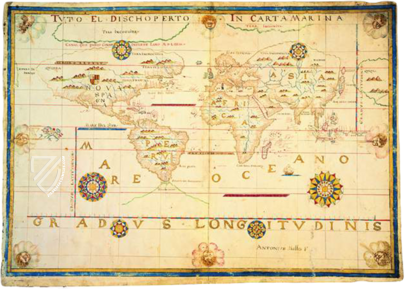 Atlas of Antonio Millo – Editalia – cart. naut. 2 – cart. naut 6/1-2 – Biblioteca Nazionale Centrale (Rome, Italy)
