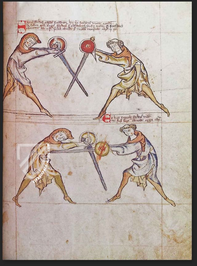 Illuminated Fightbook – Extraordinary Editions – Ms. I.33 – Royal Armouries (London, United Kingdom) Illuminated Fightbook – Extraordinary Editions – Ms. I.33 – Royal Armouries (London, United Kingdom)